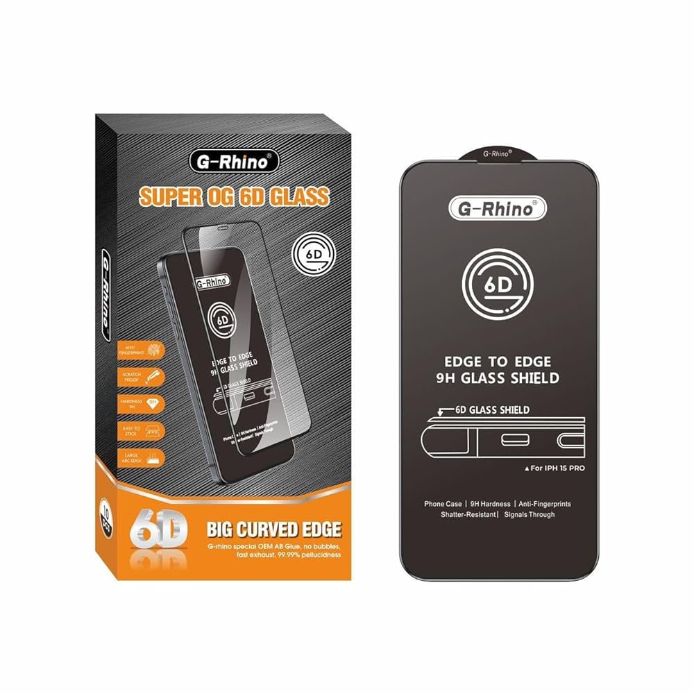 G-Rhino - IPH 16E - New Model Tempered Glass Screen Protector